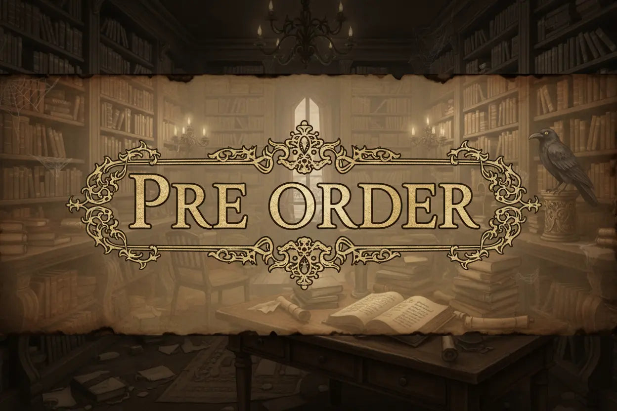 Pre-order Gothic horror books