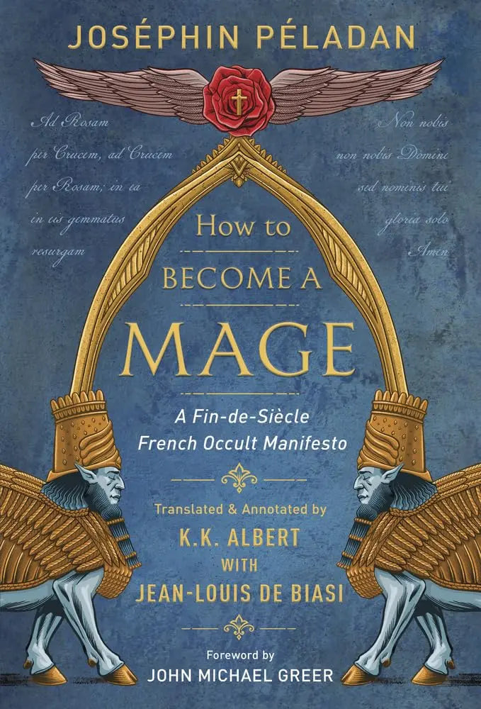 Cover image of "How to Become a Mage," a book by Grim & Bound, featuring mystical artwork and title text on the dark-themed cover.