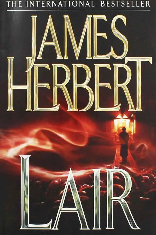 Hardcover of "Lair" by Grim & Bound, featuring a dark, atmospheric book cover with intricate design elements.