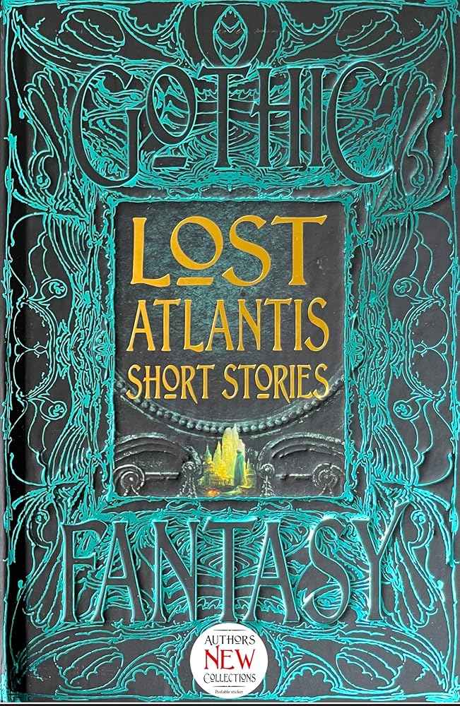 Cover of Lost Atlantis Short Stories book by Flame Tree Studio, featuring underwater-themed artwork and the title on the front.