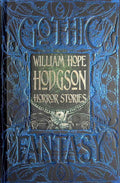 Cover image of William Hope Hodgson Horror Stories book featuring dark, eerie artwork and the title on a black background.